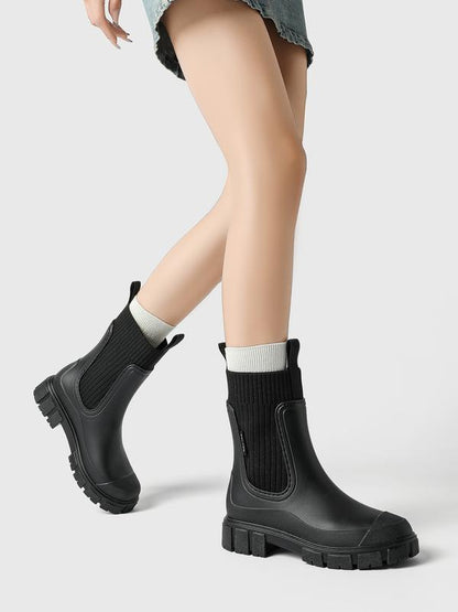 Nova Knit Chelsea Rain Boots