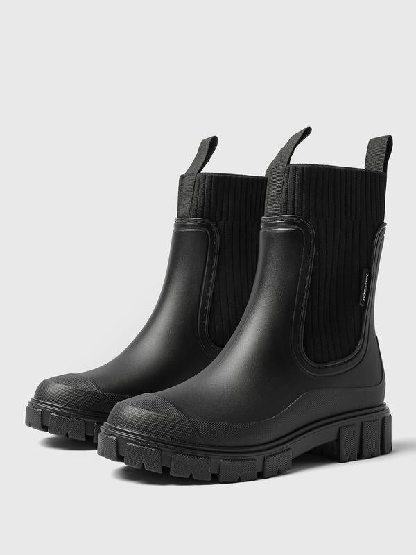 Nova Knit Chelsea Rain Boots