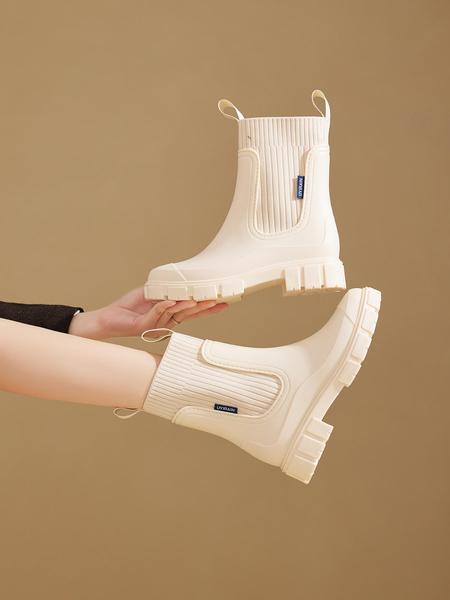 Nova Knit Chelsea Rain Boots