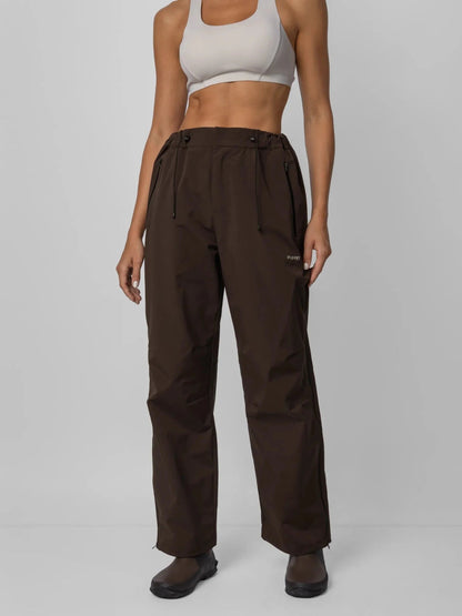 Women's Fleece Lined Waterproof Trousers in black – view 10