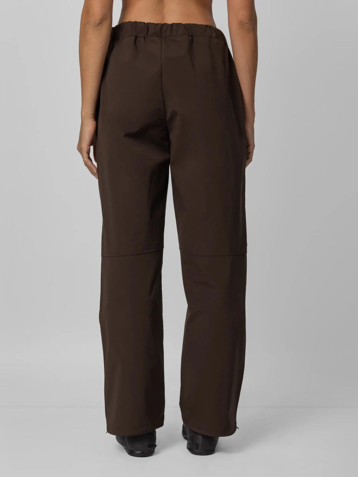 Women's Fleece Lined Waterproof Trousers in black – view 12