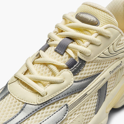 Women's Retro Chunky Trainers in lemon cream, grey – view 4