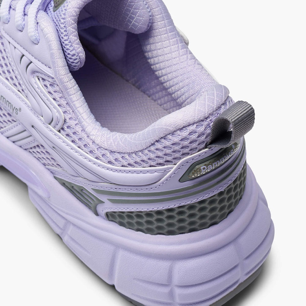 Women's Retro Chunky Trainers in lilac, grey – view 8