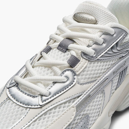 Women's Retro Chunky Trainers in white, silver – view 4