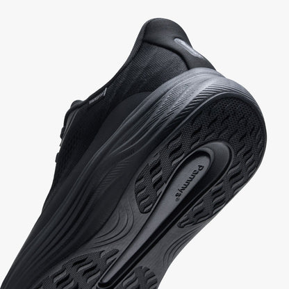 Women's Waterproof Hands-Free Trainers in black – hands-free heel and cushioned sole