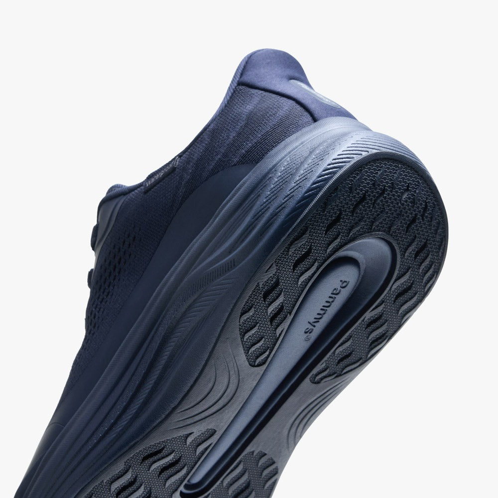 Women's Waterproof Hands-Free Trainers in navy – hands-free heel and cushioned sole